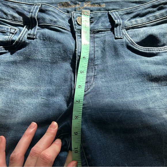 MAVI, “Alexa” Skinny Jeans, Frayed Hem, Blue Wash, Sz 10?/12? - Picture 9 of 11